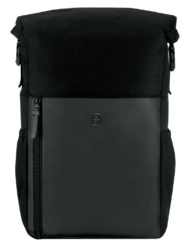"Wenger, UrbanOne Roll-Top 15,6"" laptop-rygsæk, sort"