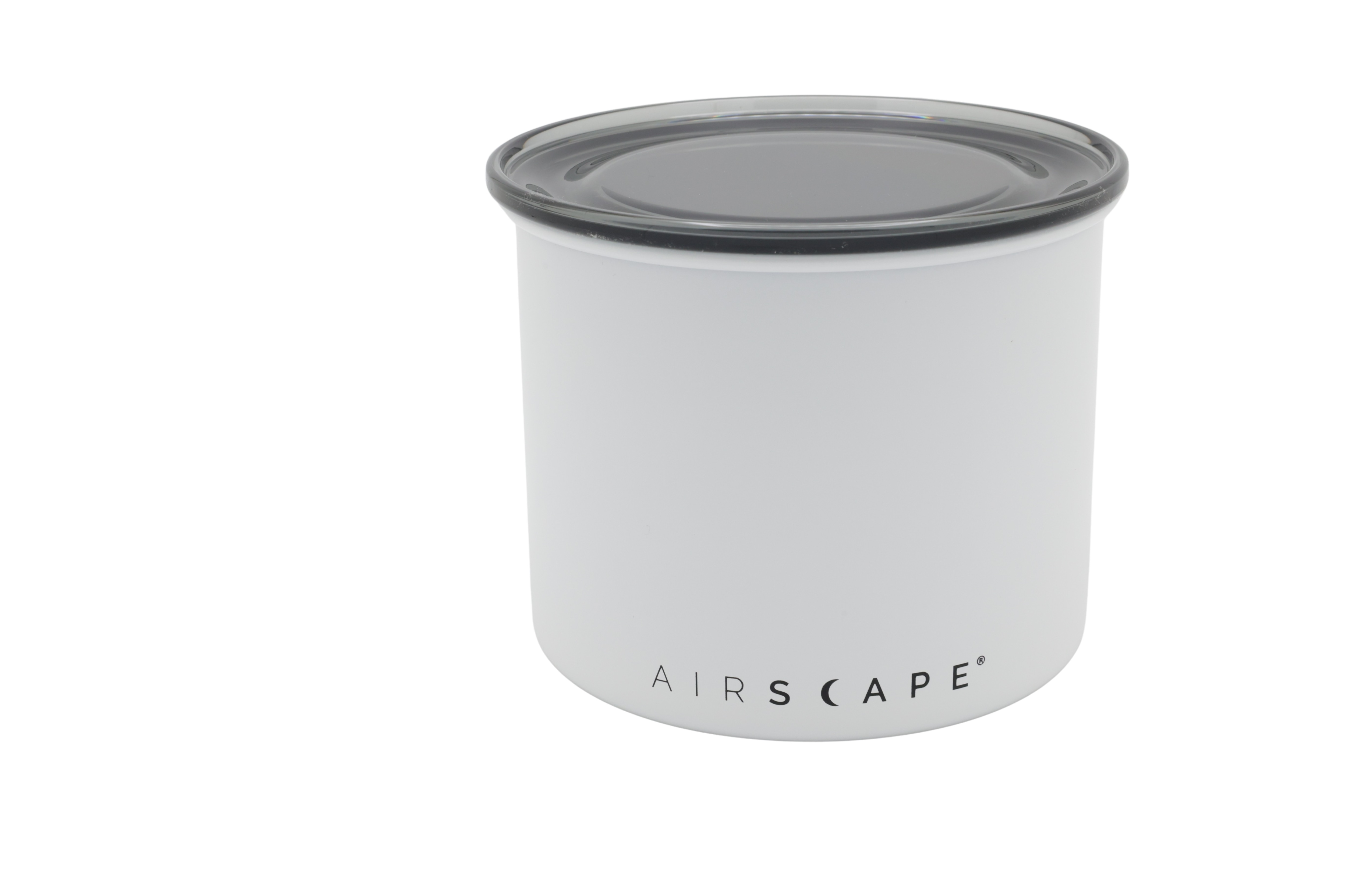 Airscape smagsbeholder i rustfrit stål, lille, mat hvid