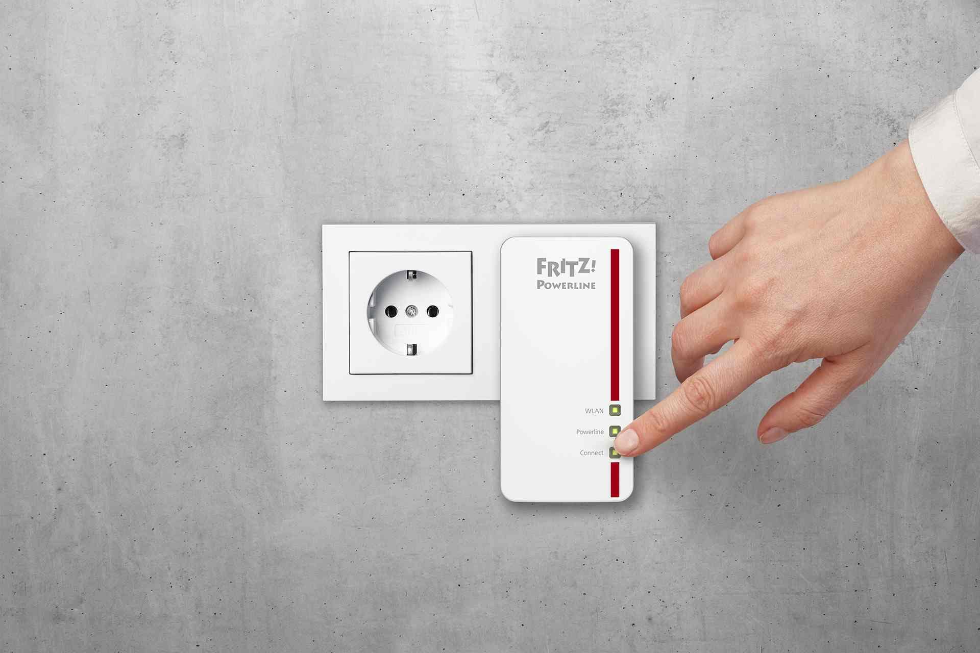 FRITZ! Powerline 1260E WLAN-sæt
