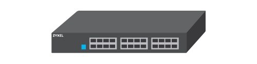 Zyxel GS1100-24ES 24-Port Gigabit Unmanaged Switch