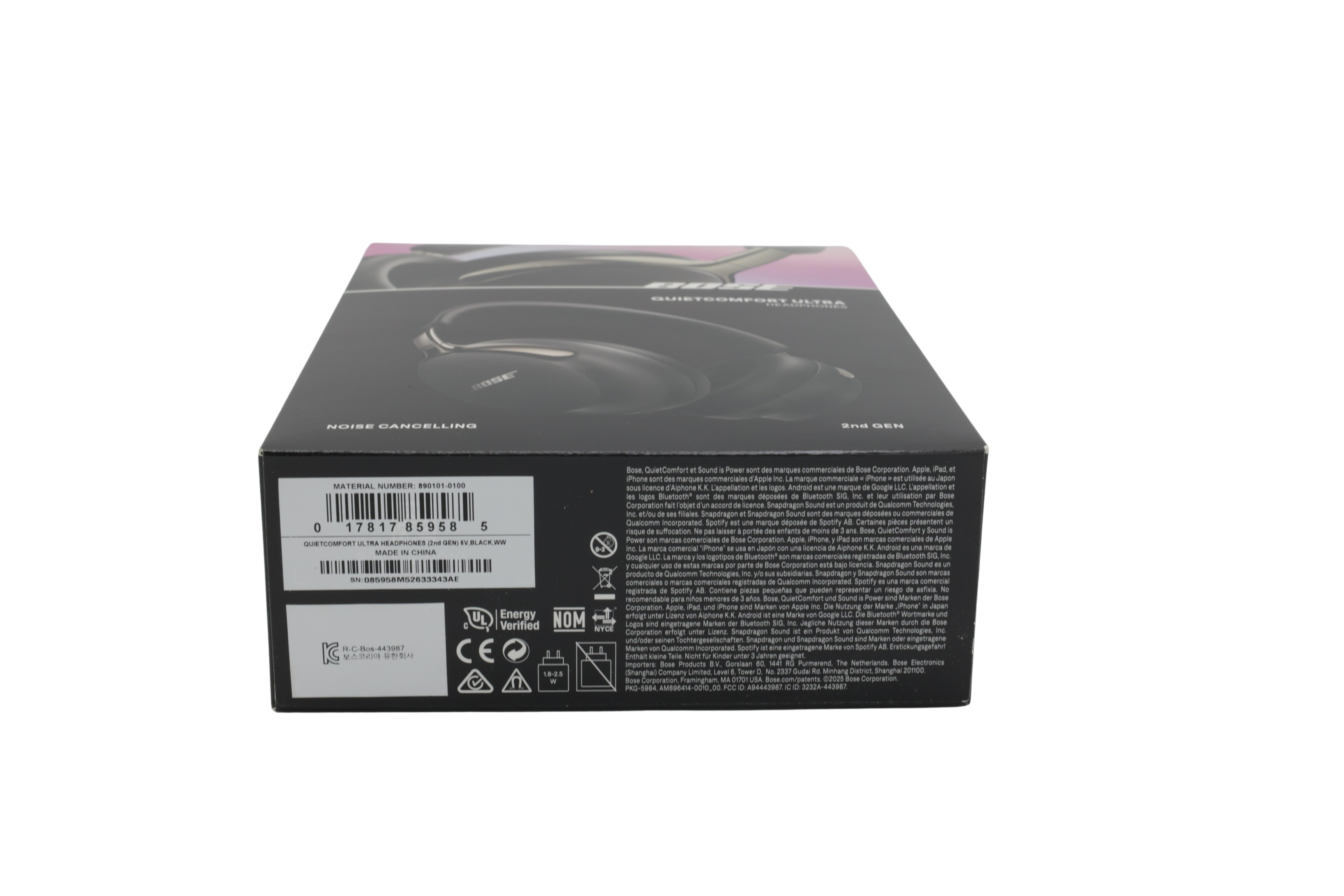 Bose QuietComfort Ultra -2.GEN. sort