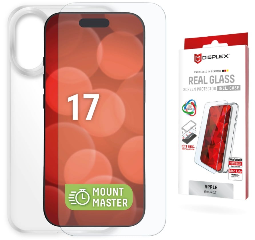 DISPLEX Real Glass MMCase Apple iPhone 17