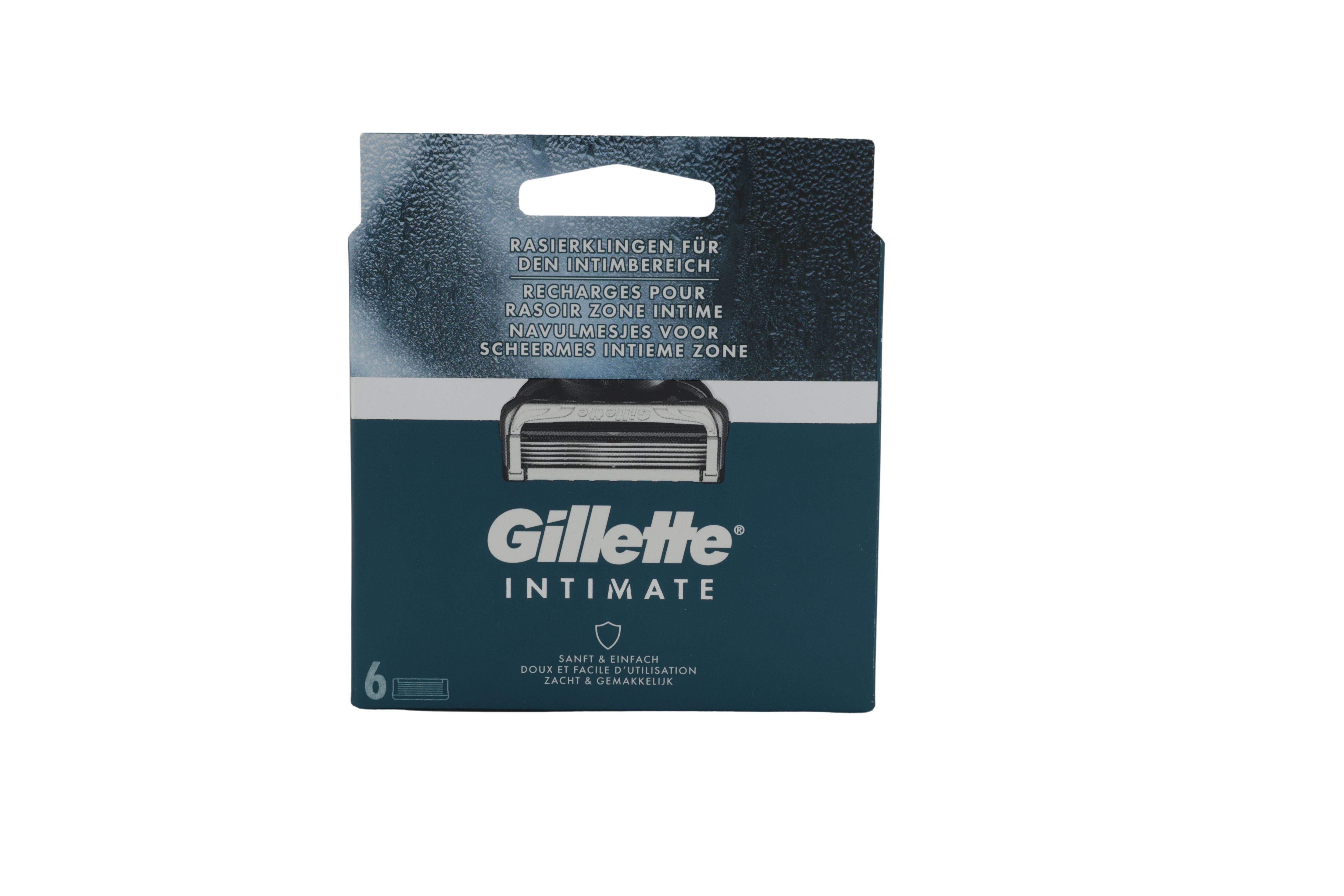 Gillette Intimate udskiftningsblade 6-pak