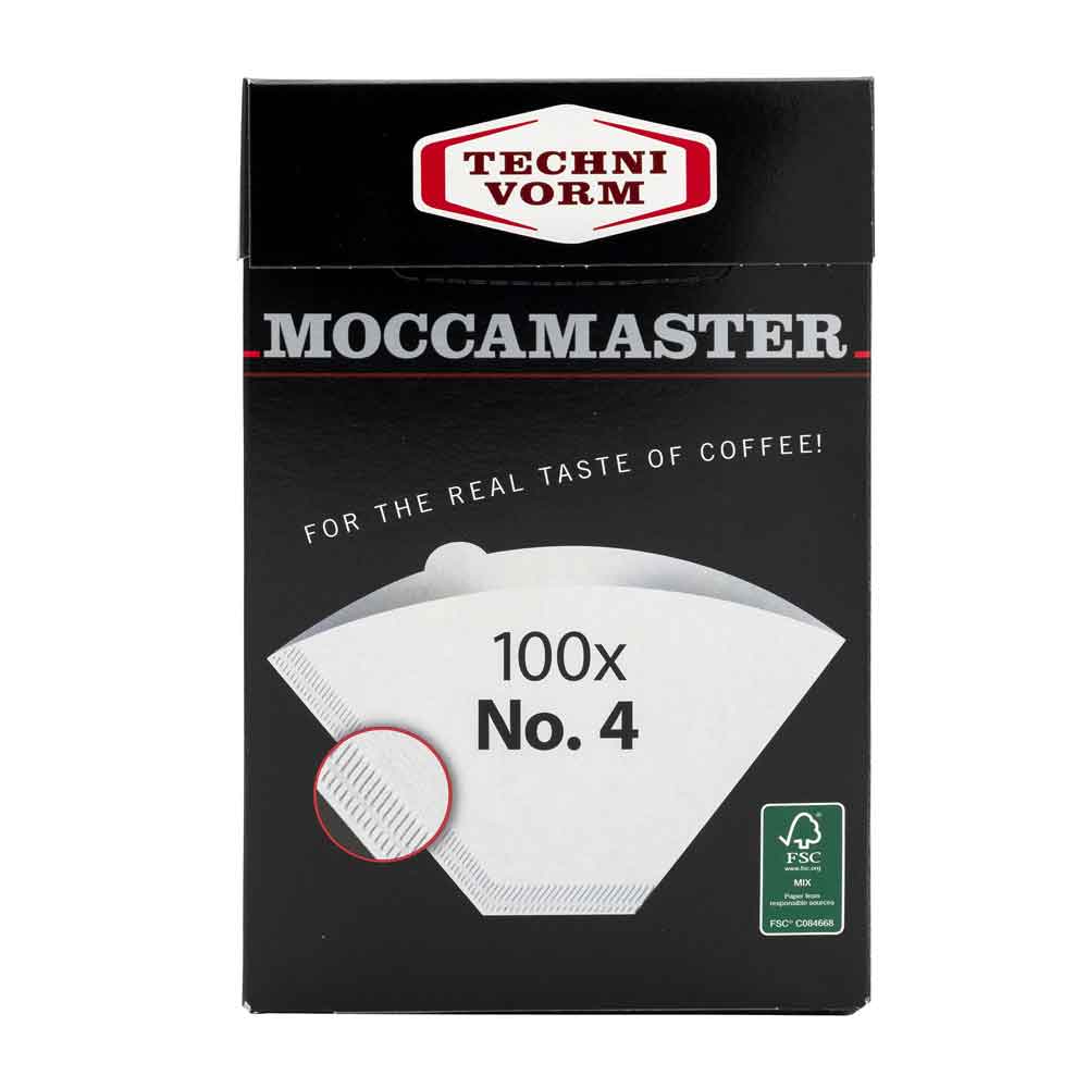 Moccamaster Filterpapir nr. 4 (100 stk.)
