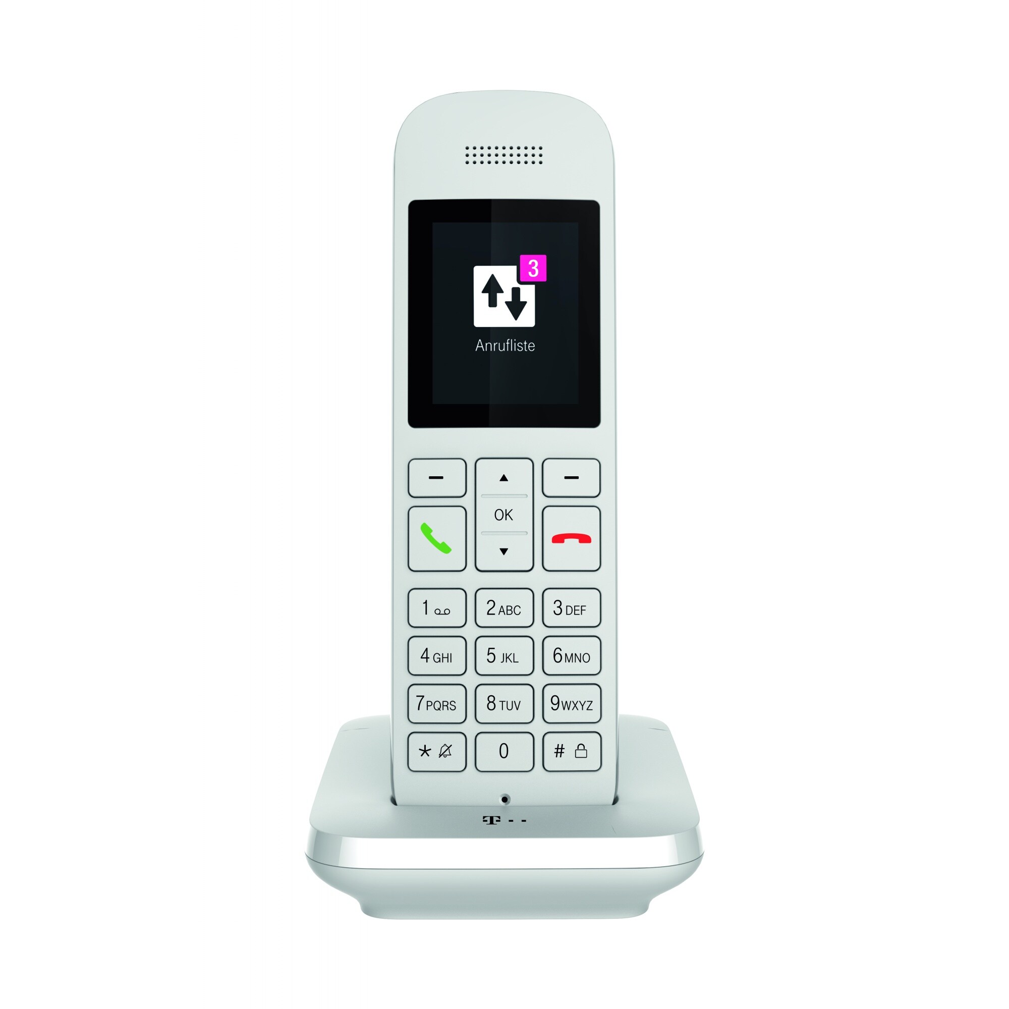 Telekom Sinus 12 trådløs IP-DECT-telefon – hvid
