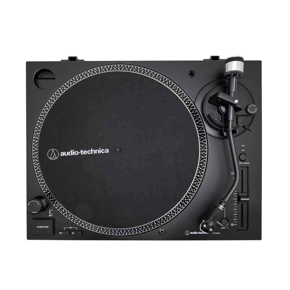 Audio-Technica AT-LP120X Pladespiller med direkte drev, sort