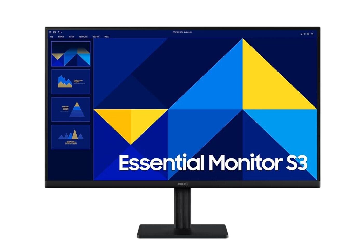 "Samsung Essential S3 S27D304GAU 27"" LED-skærm"