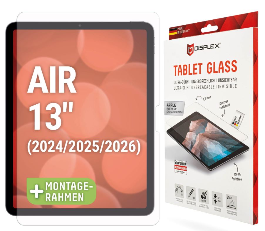 "DISPLEX-skærmbeskyttelsesglas til iPad Air 13"" (2024–2025–2026)"