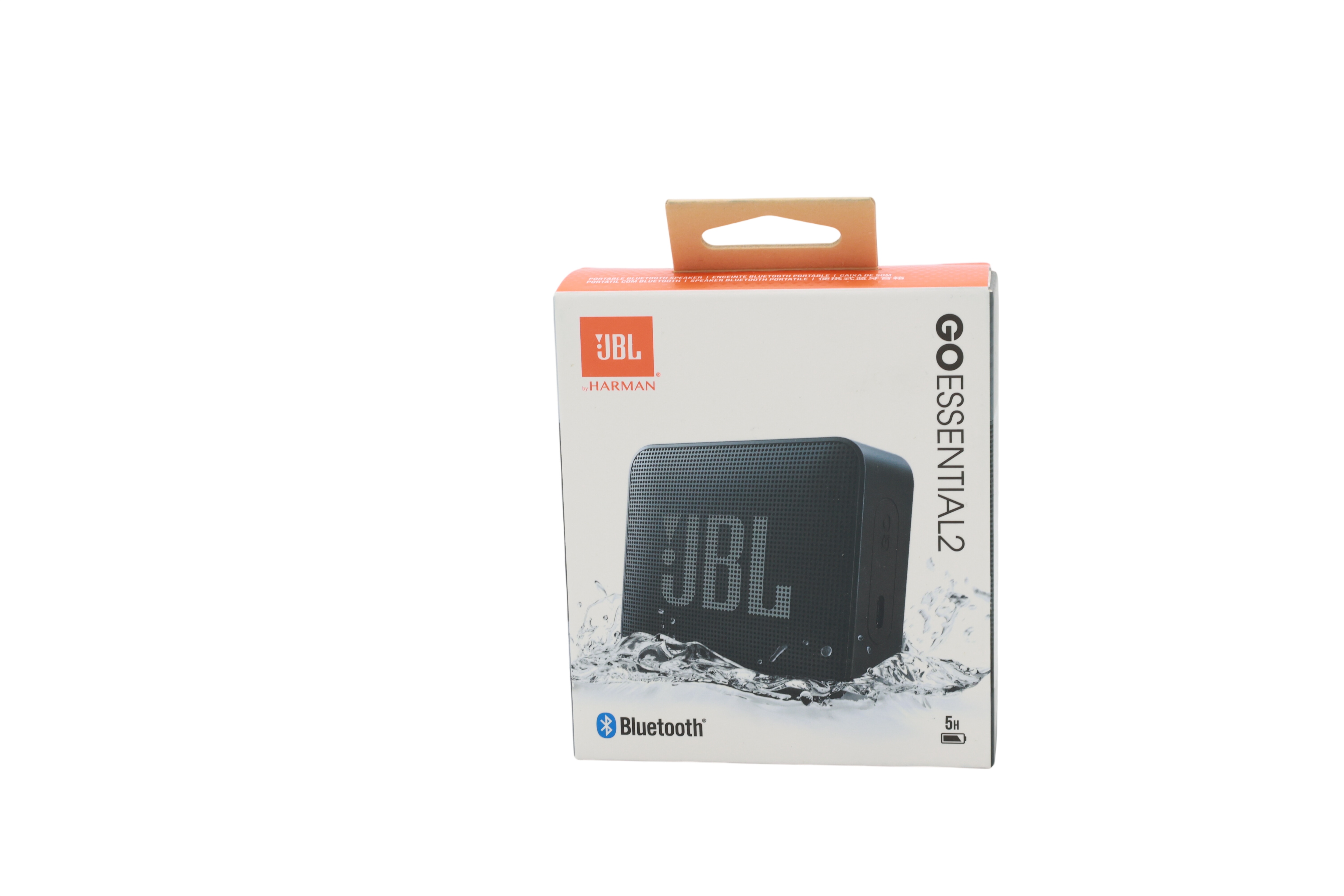 JBL GO Essential 2, bærbar Bluetooth-højttaler, sort