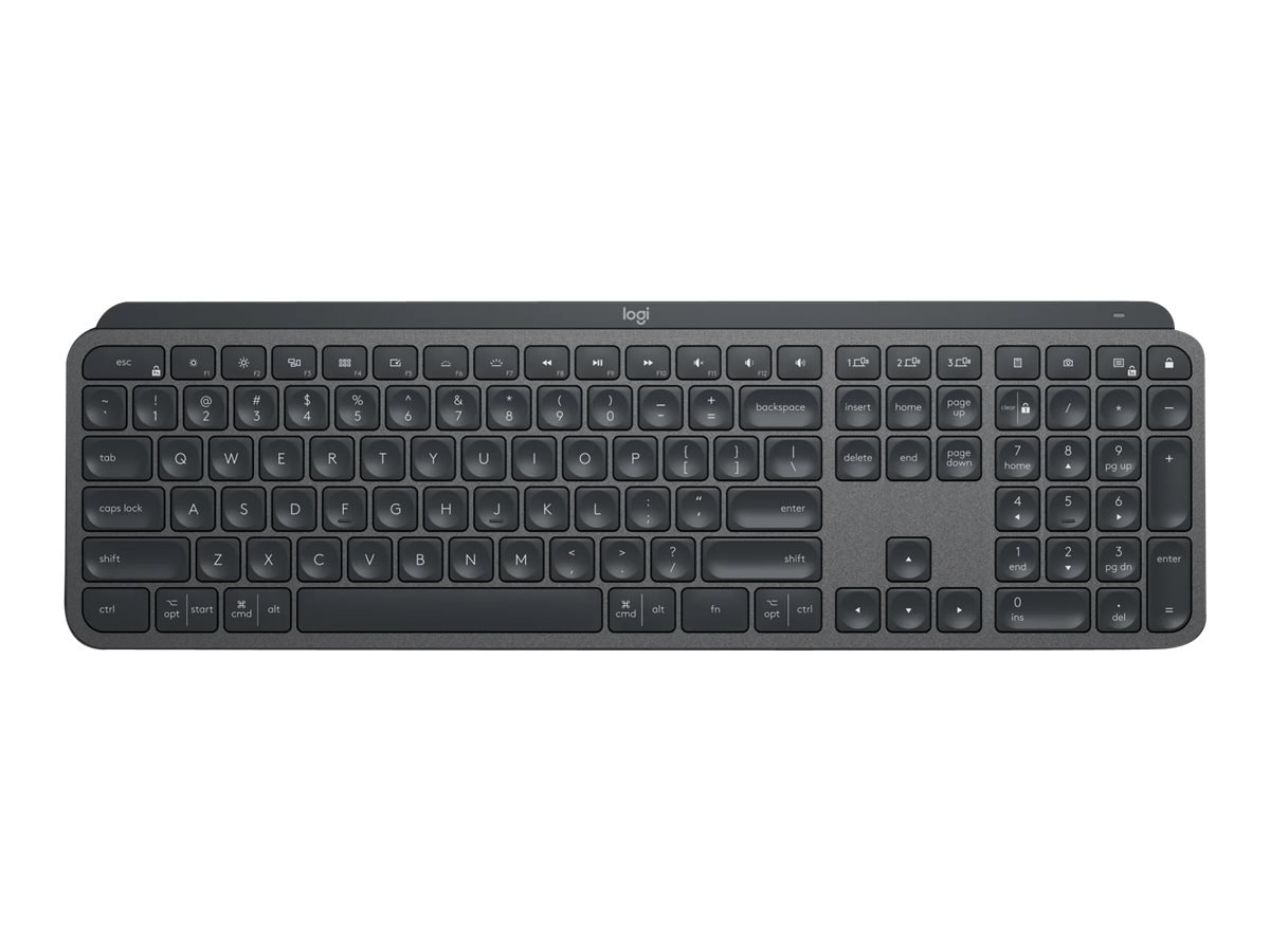 Logitech MX Keys for Business – tastatur – trådløst DE – grafit