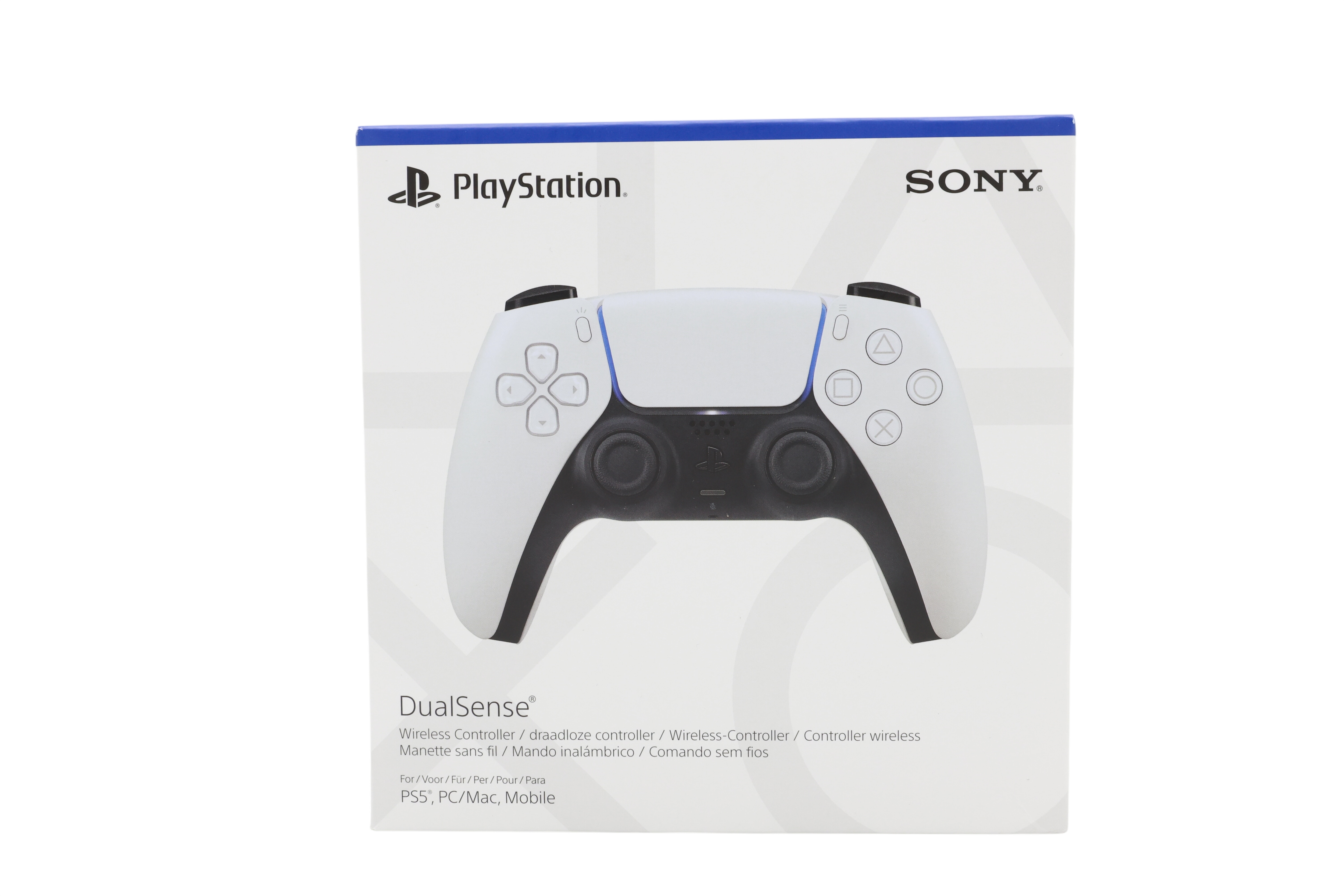 Sony PlayStation 5 (PS5) DualSense trådløs controller, hvid