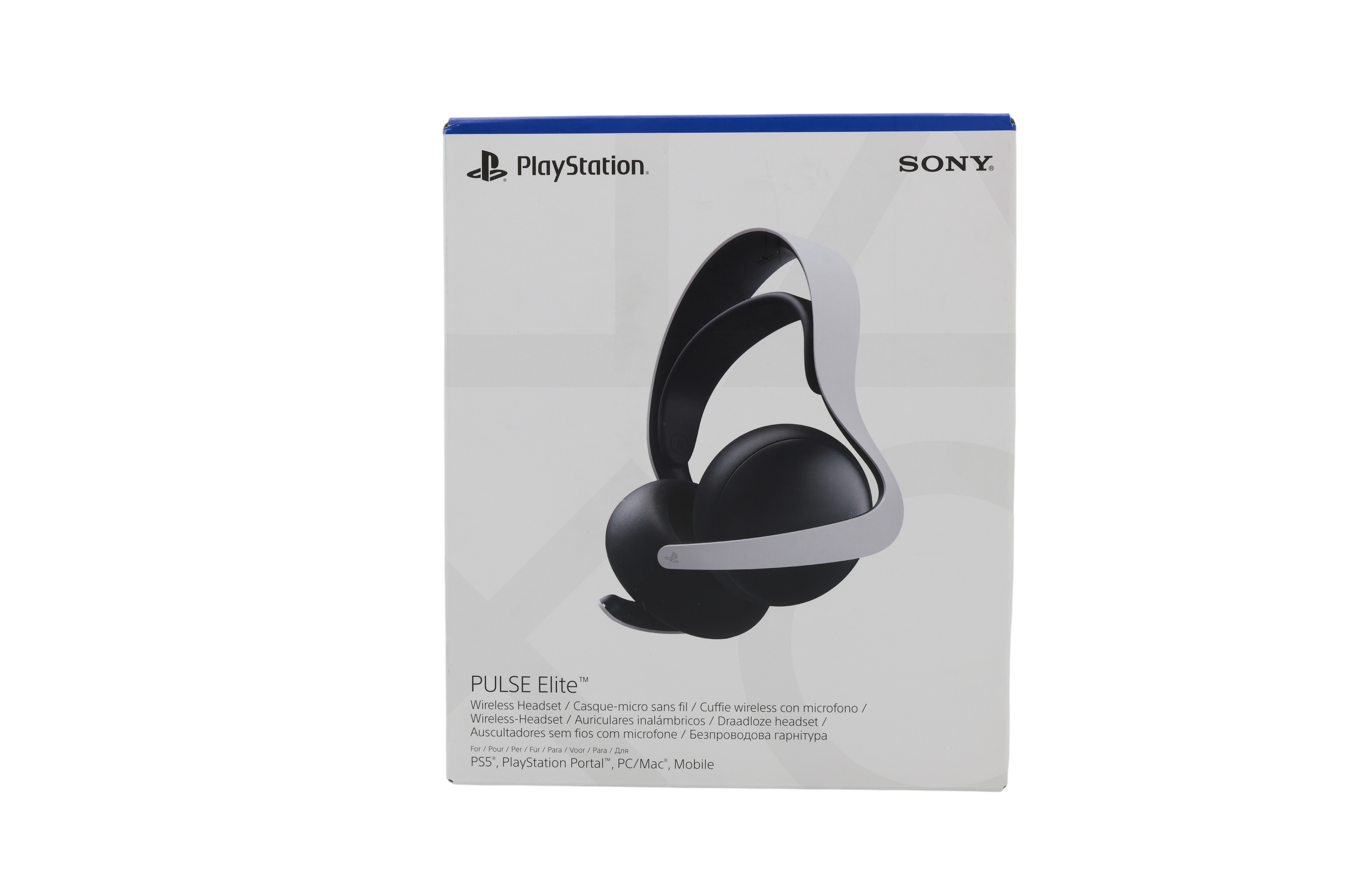 Sony PULSE Elite trådløst headset, hvid-sort