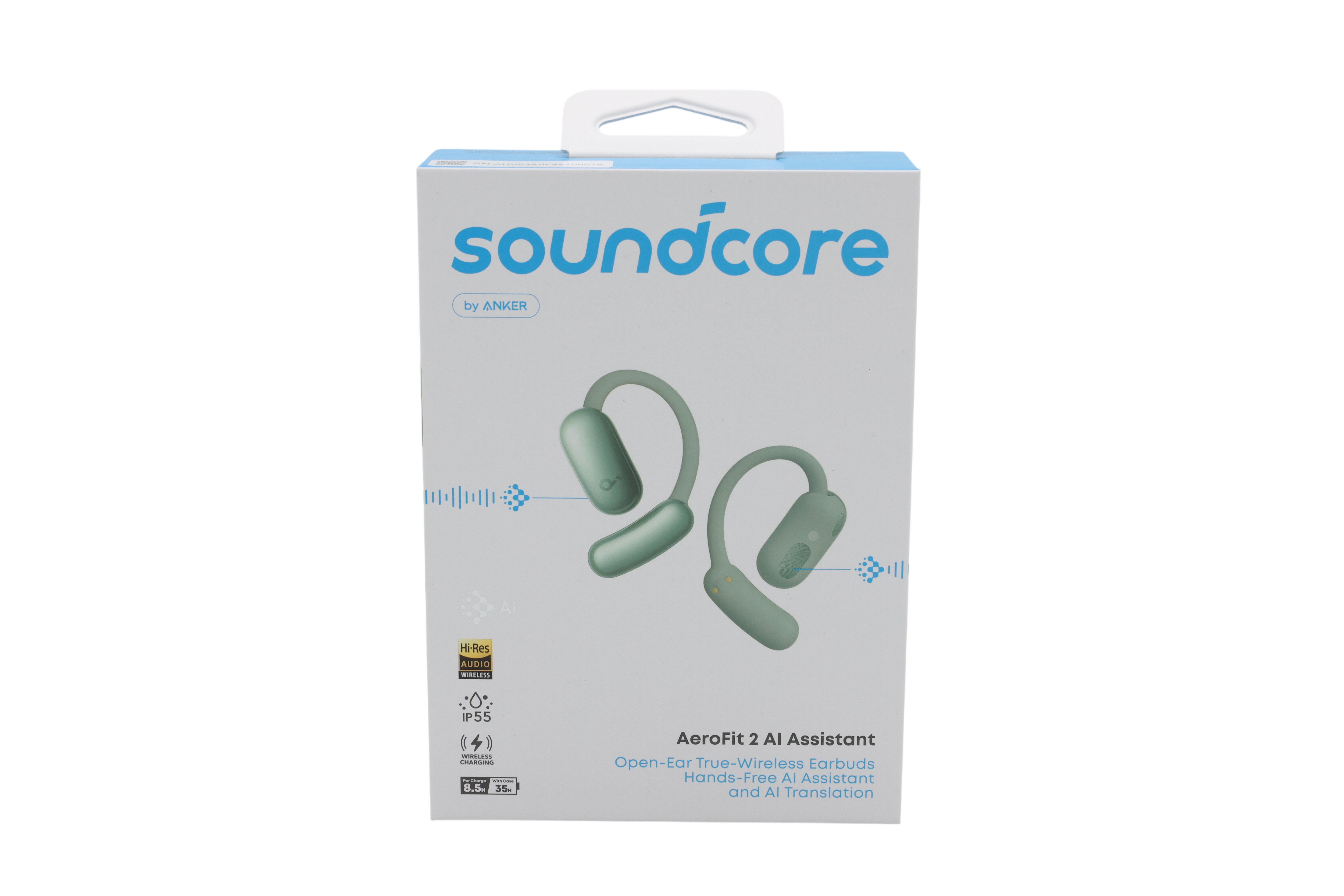 Soundcore AeroFit 2 – Grøn – AI