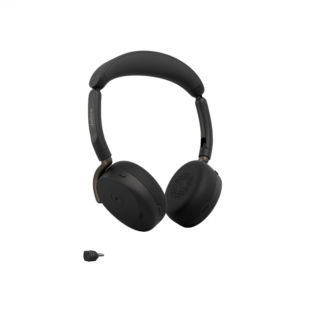 Jabra Evolve3 65 Flex MS, sort, med Link 390c