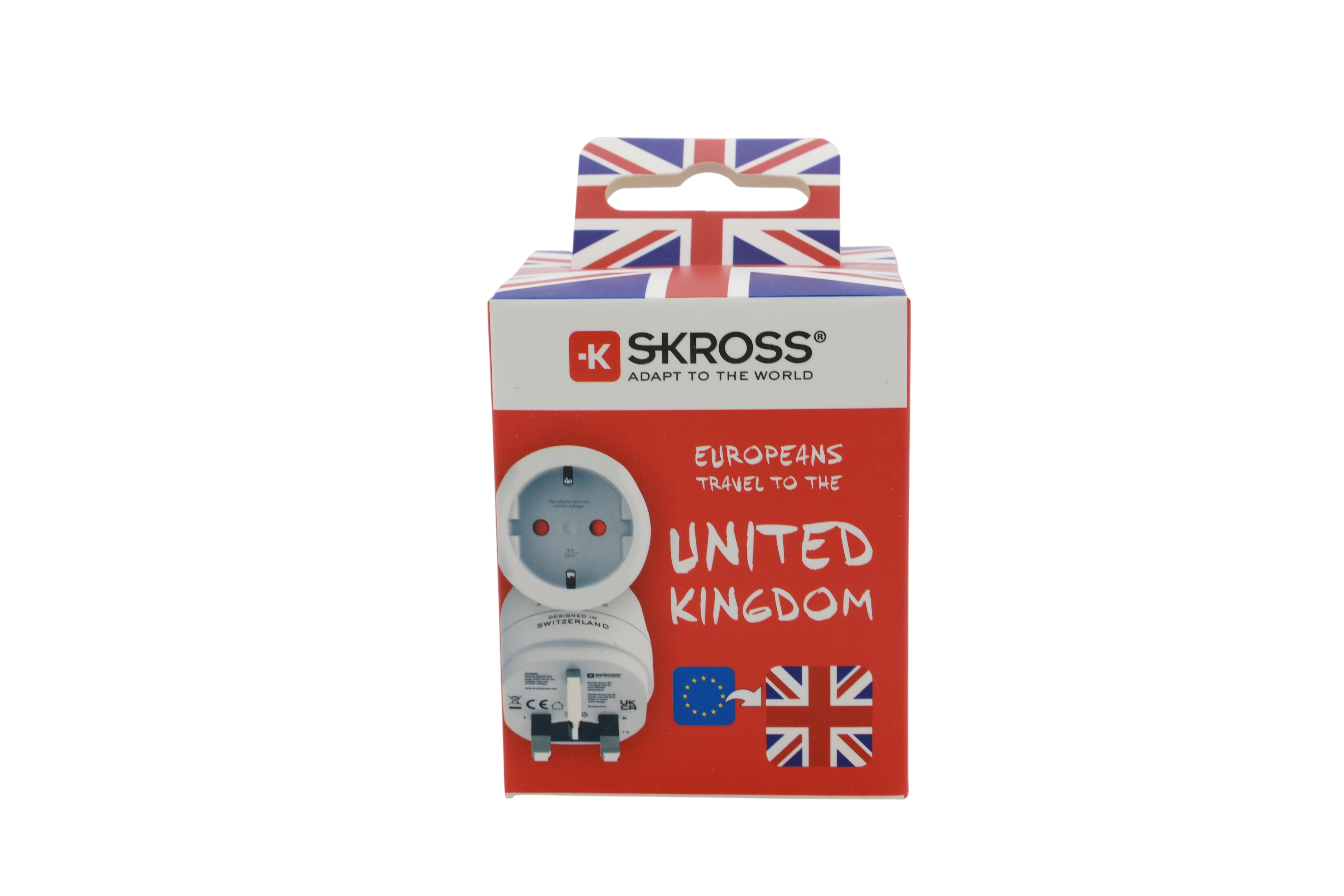 SKROSS Europe til Storbritannien, hvid, detailhandel