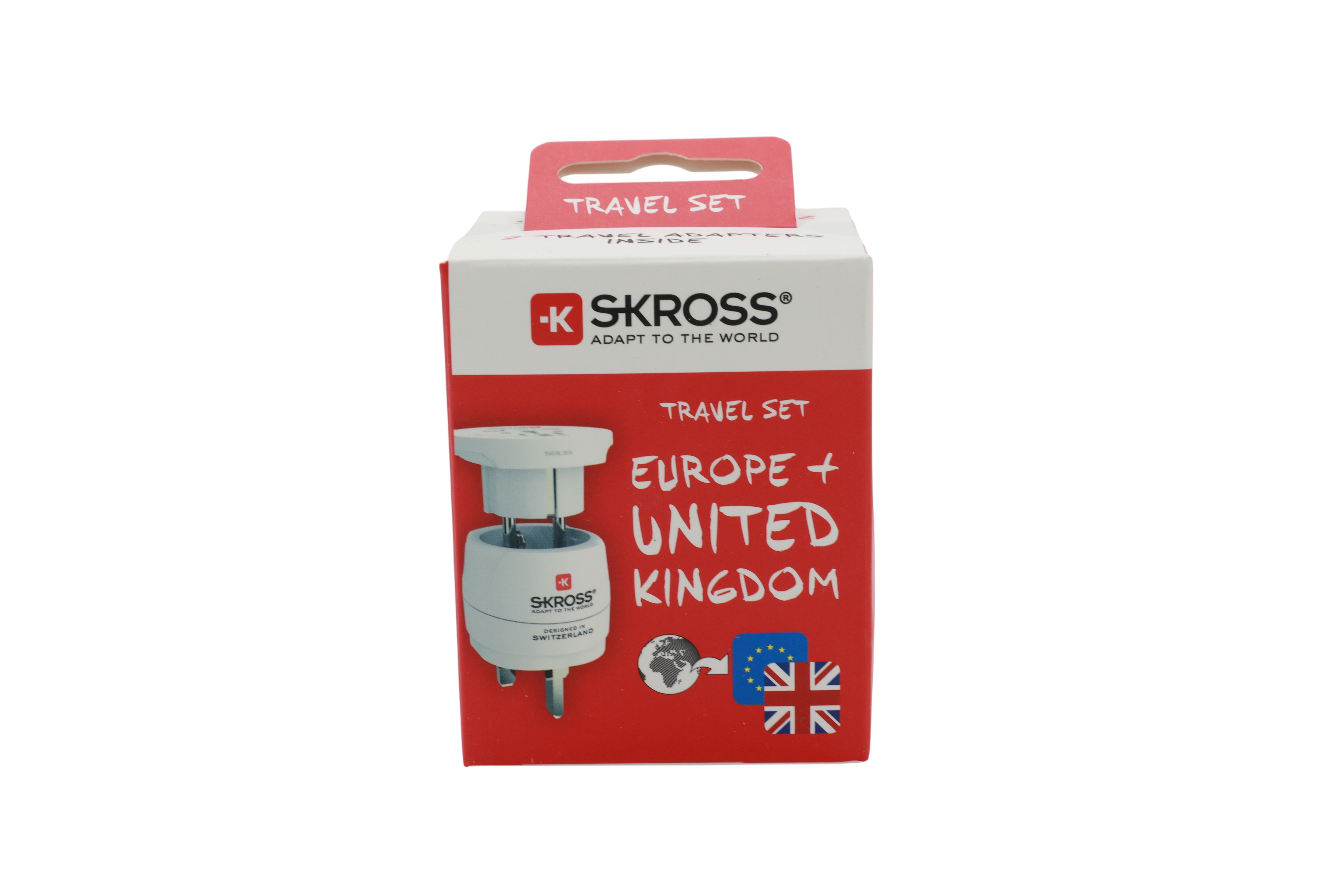 SKROSS Combo UK White, detailhandel