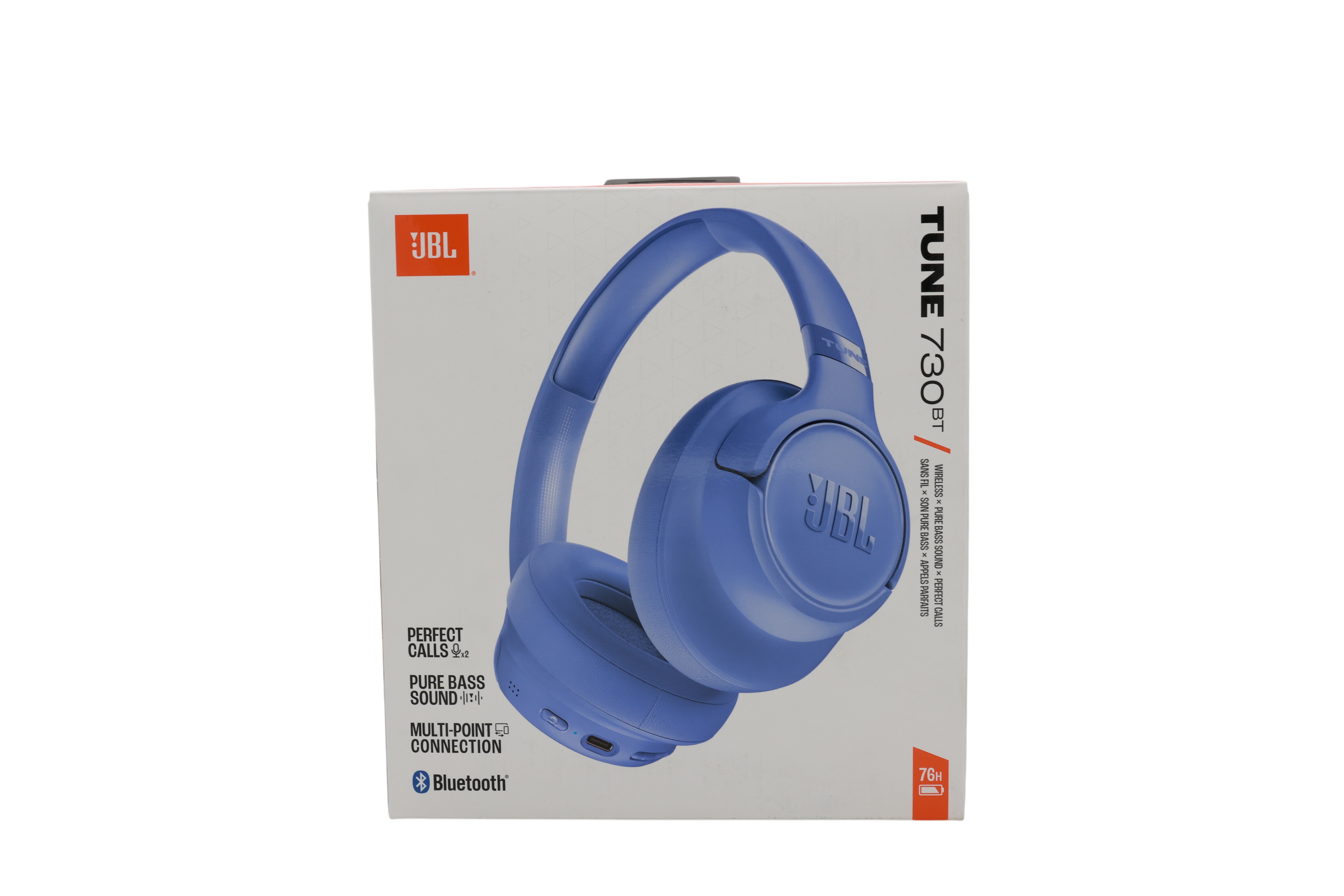 JBL Tune 730BT-hovedtelefoner, nem parring med Android, Windows 10 og 11