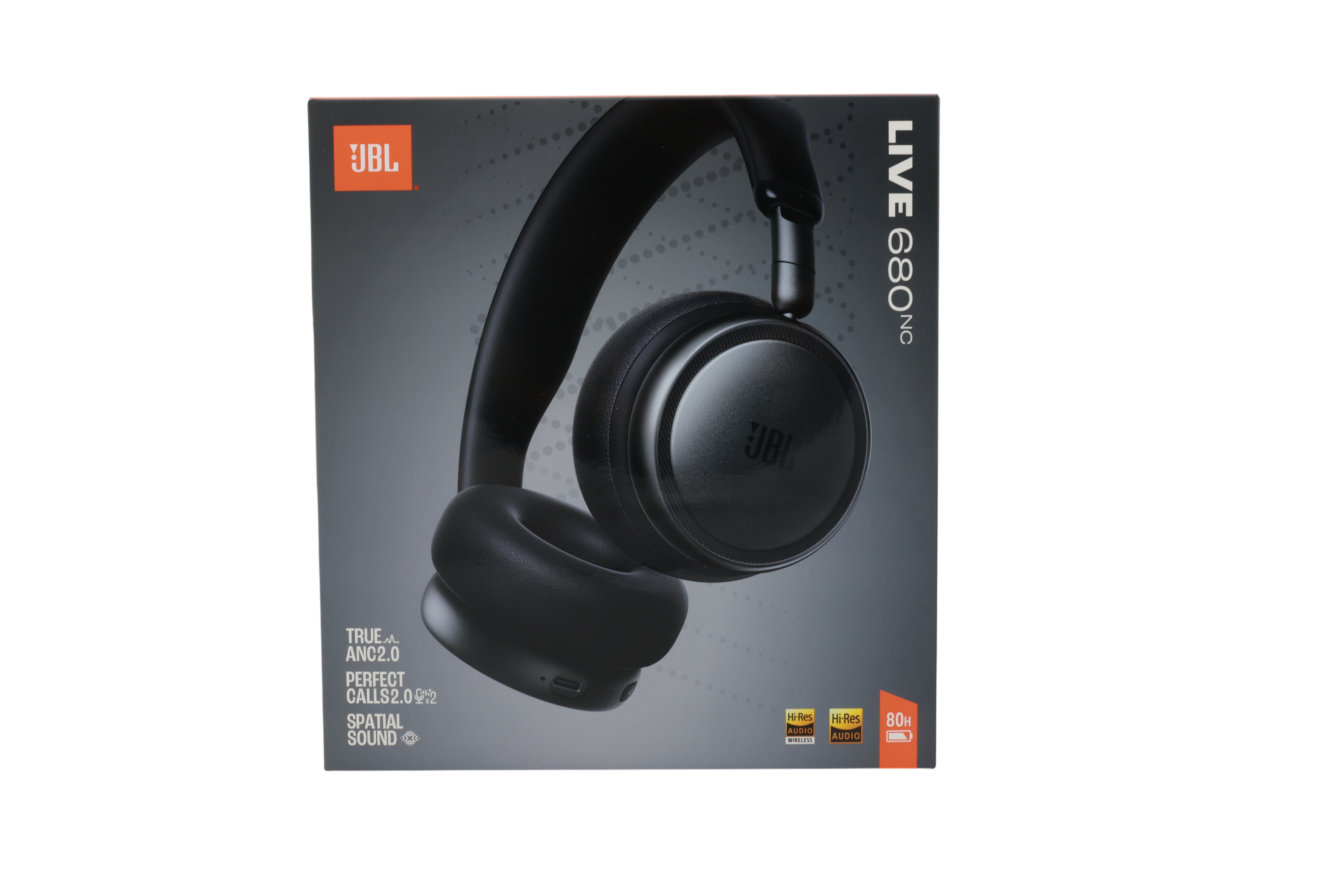 JBL Live 680NC trådløse on-ear-hovedtelefoner med adapt.NC, sort