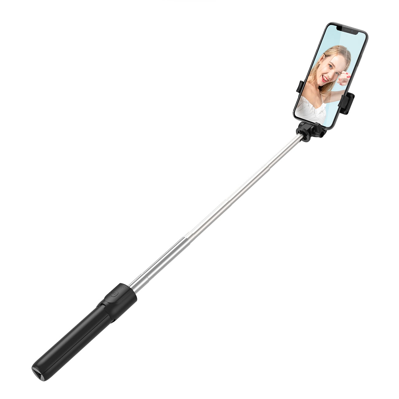 Selfie-stick WRY1S teleskopstativ 0,7 m til telefon - sort
