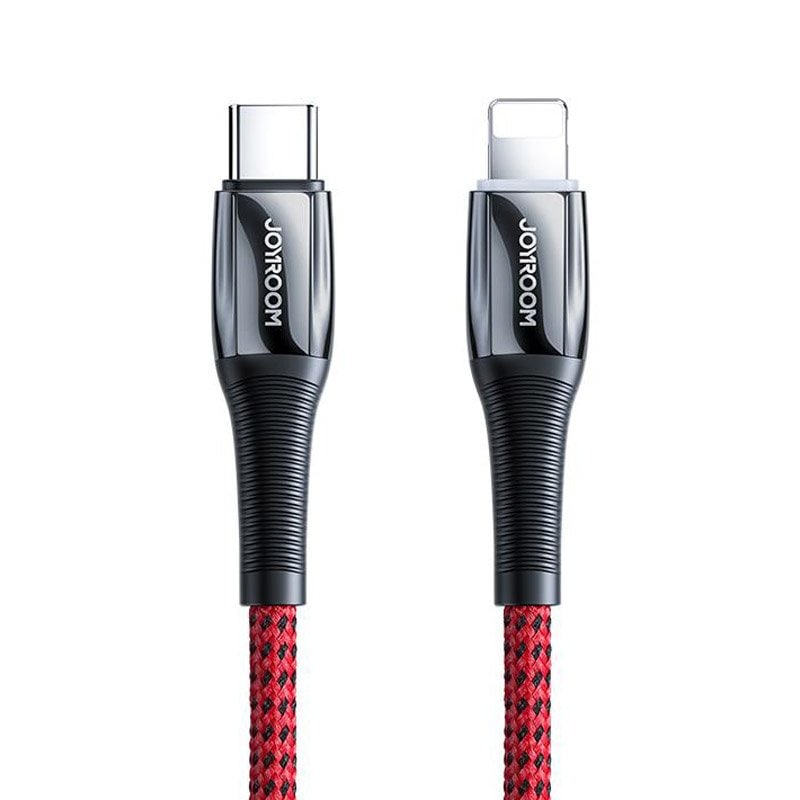 Joyroom S-1224K2 USB-C / Lightning PD-kabel 20W 2,4A 1,2 m - rød