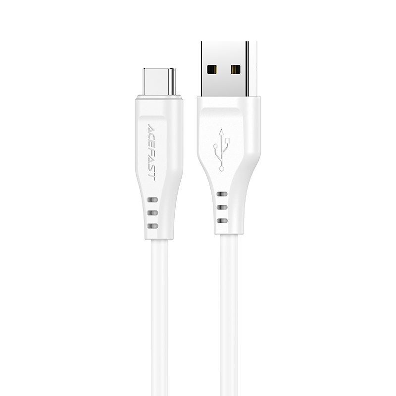 Acefast USB-kabel - USB Type C 1,2 m, 3A hvid (C3-04 hvid)