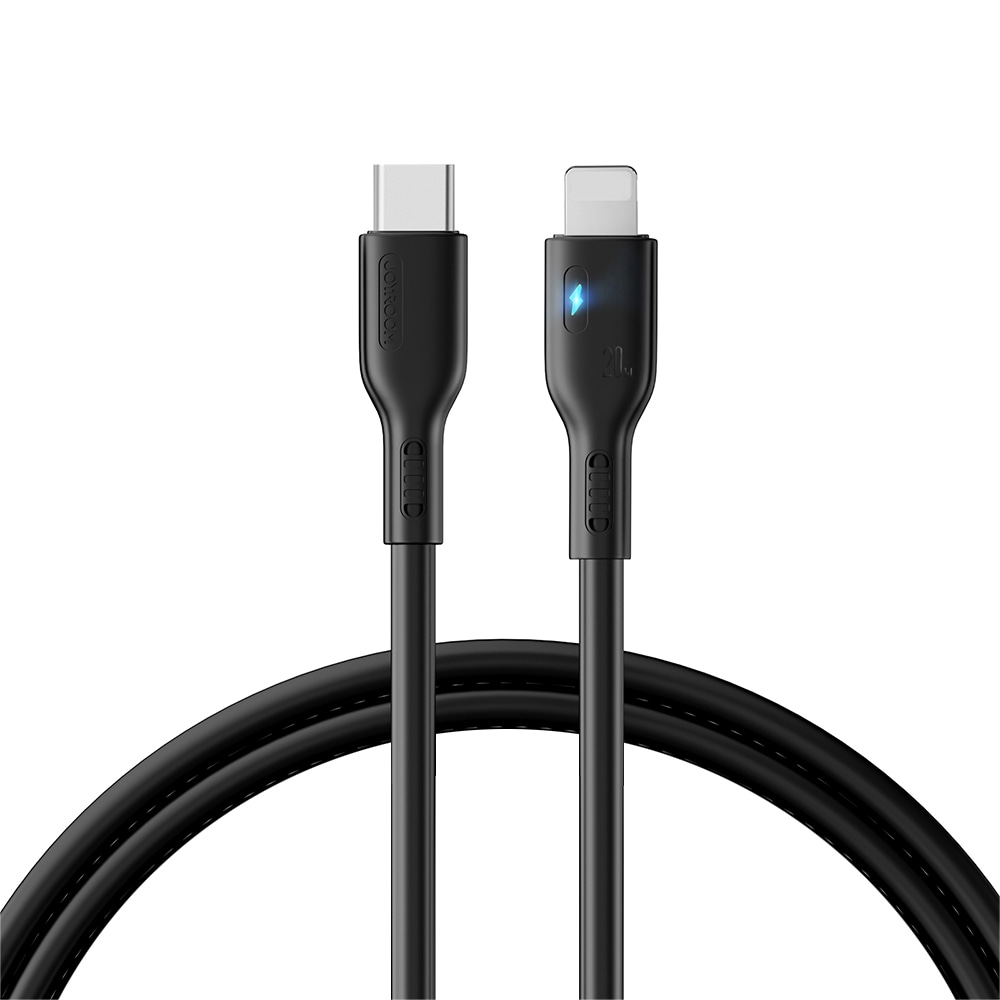 Joyroom Premium Series A13 Lightning / USB-C-kabel 20W 1,2 m - sort