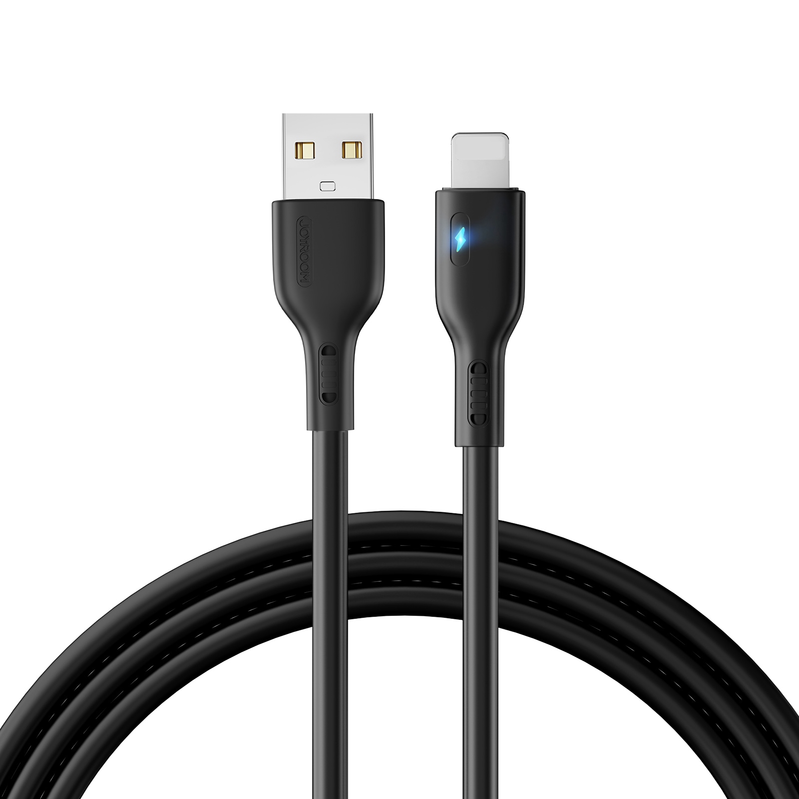 Joyroom Premium Series A13 USB-A / Lightning 2.4A-kabel 2m - sort