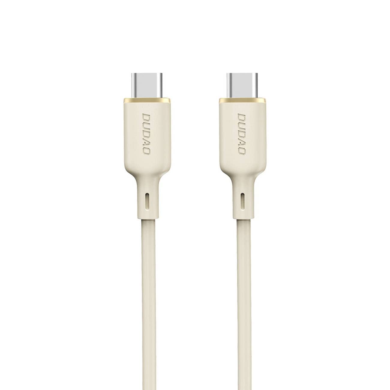Dudao L7SCC USB-C - USB-C kabel 100W 2m - beige