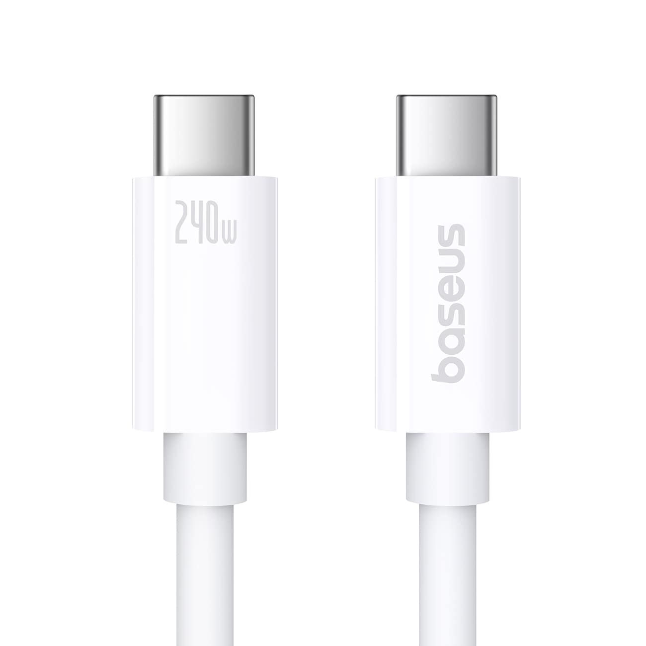 Baseus Superior 2 CB000066 USB-C / USB-C USB4-kabel 240W 1,8 m - hvid