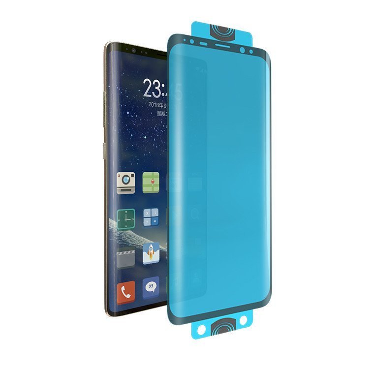 3D Edge Nano Flexi Glass Hybrid Full Screen Protector med ramme til Xiaomi Mi 11 transparent