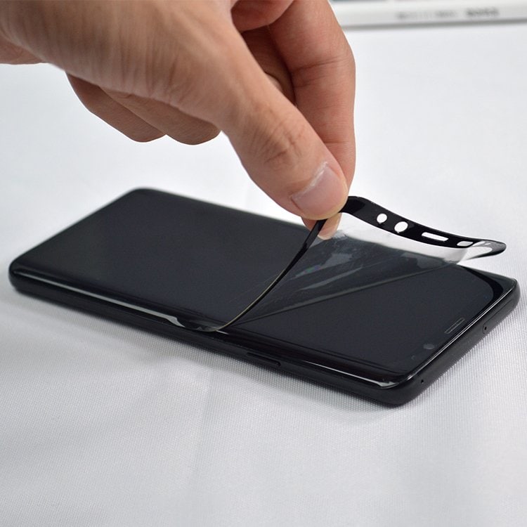 3D Edge Nano Flexi Glass Hybrid Full Screen Protector med ramme til Xiaomi Mi 11 transparent