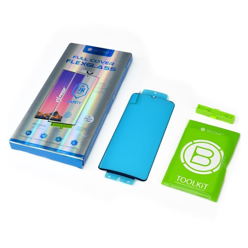 3D Edge Nano Flexi Glass Hybrid Full Screen Protector med ramme til Xiaomi Mi 11 transparent