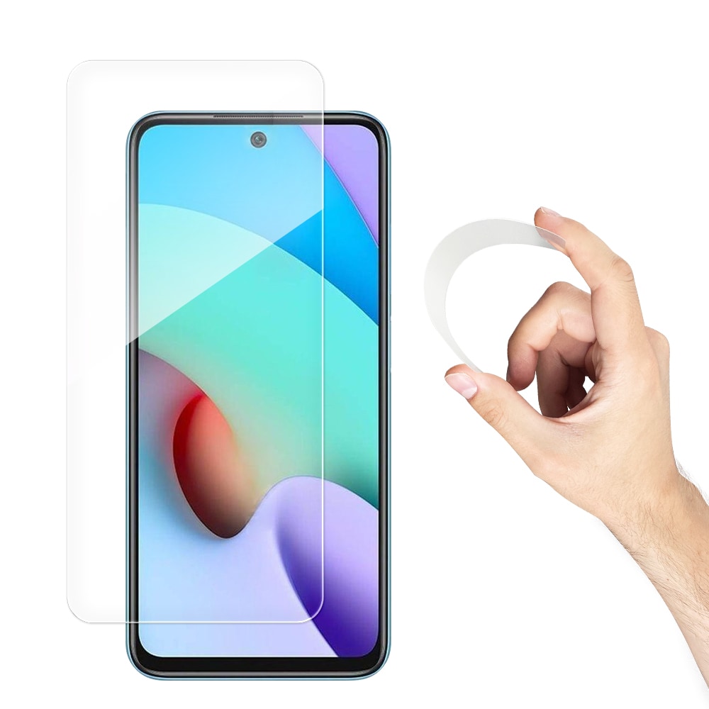 Wozinsky Nano Flexi Hybrid fleksibel glasfilm Xiaomi Redmi 10 hærdet glas