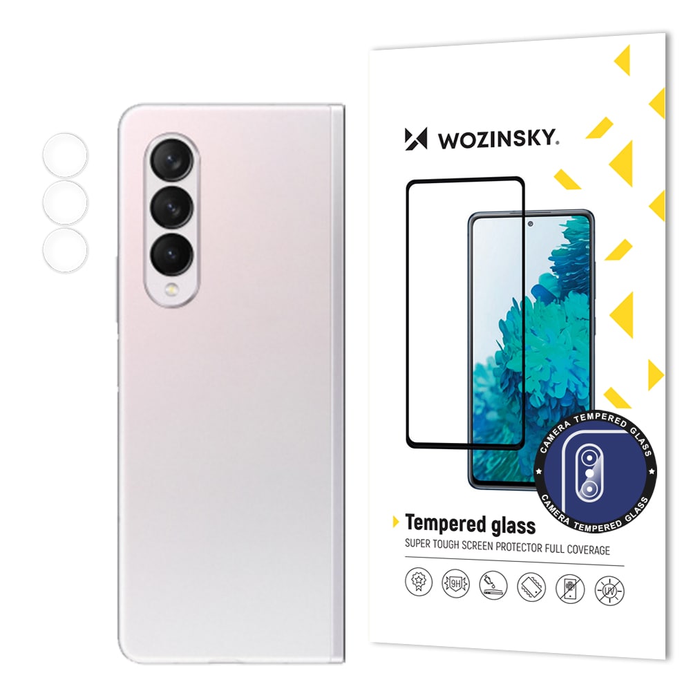 Wozinsky Kameraglas 9H hærdet glas til alle kameraer Samsung Galaxy Z Fold 3-kamera
