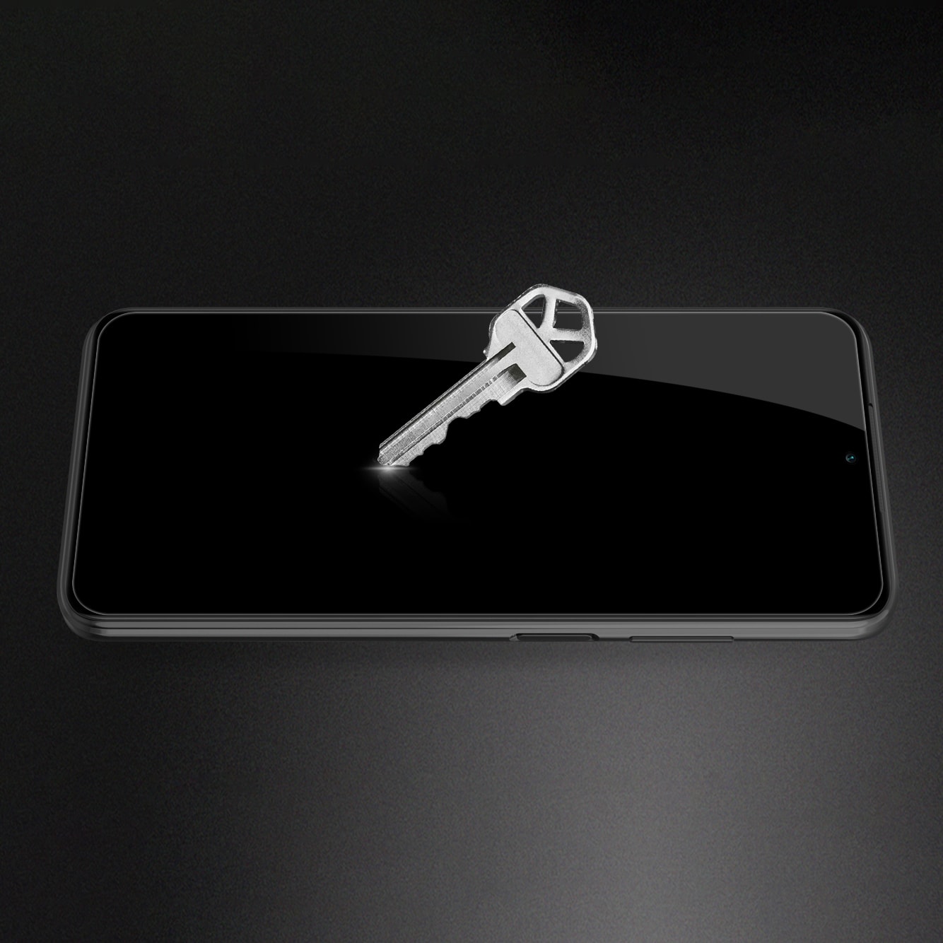 Nillkin CP+PRO ultratyndt hærdet glas til hele skærmen med en 0,2 mm ramme 9H Xiaomi Redmi 10 sort