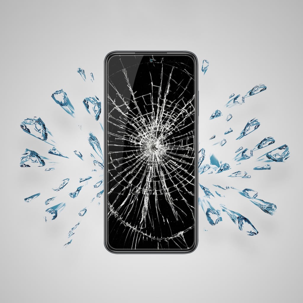 Nillkin CP+PRO ultratyndt hærdet glas til hele skærmen med en 0,2 mm ramme 9H Xiaomi Redmi 10 sort