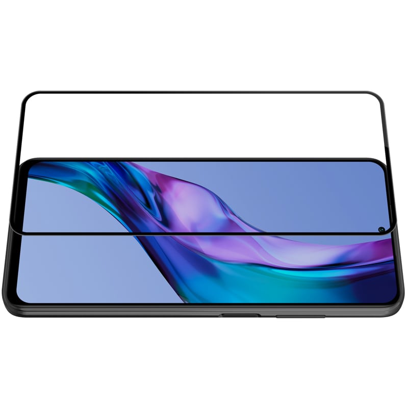 Nillkin CP+PRO ultratyndt hærdet glas til hele skærmen med en 0,2 mm ramme 9H Xiaomi Redmi 10 sort