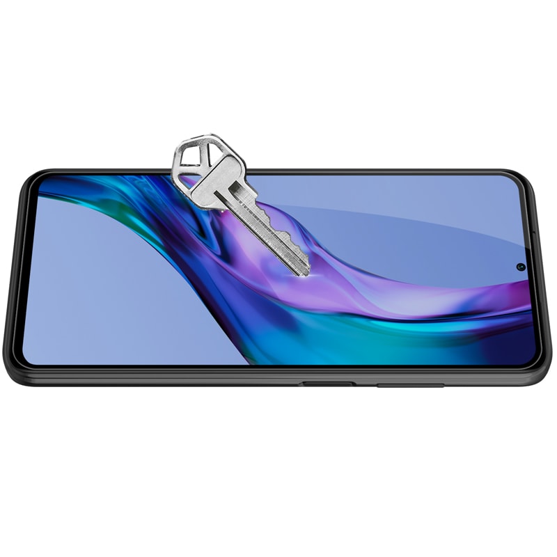 Nillkin CP+PRO ultratyndt hærdet glas til hele skærmen med en 0,2 mm ramme 9H Xiaomi Redmi 10 sort