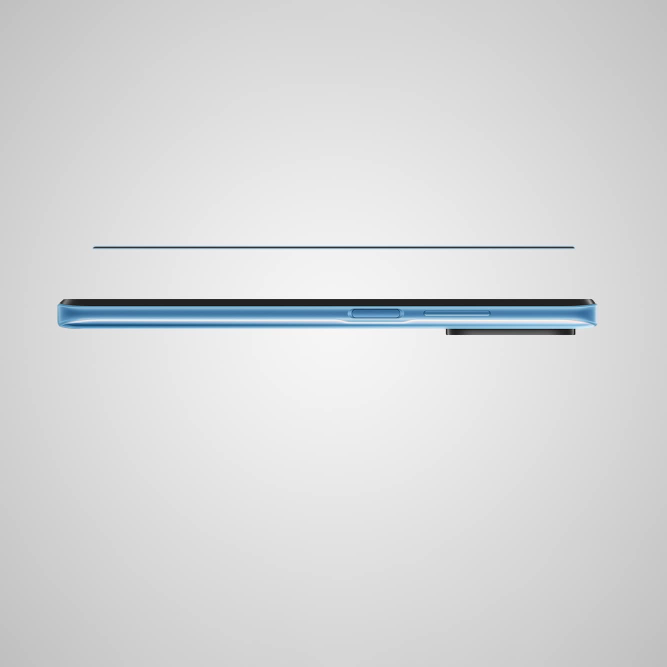 Nillkin CP+PRO ultratyndt hærdet glas til hele skærmen med en 0,2 mm ramme 9H Xiaomi Redmi 10 sort