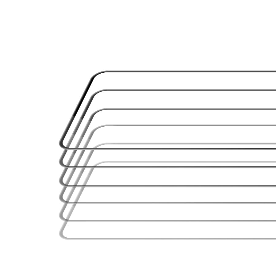 Nillkin CP+PRO ultratyndt hærdet glas til hele skærmen med en 0,2 mm ramme 9H Xiaomi Redmi 10 sort