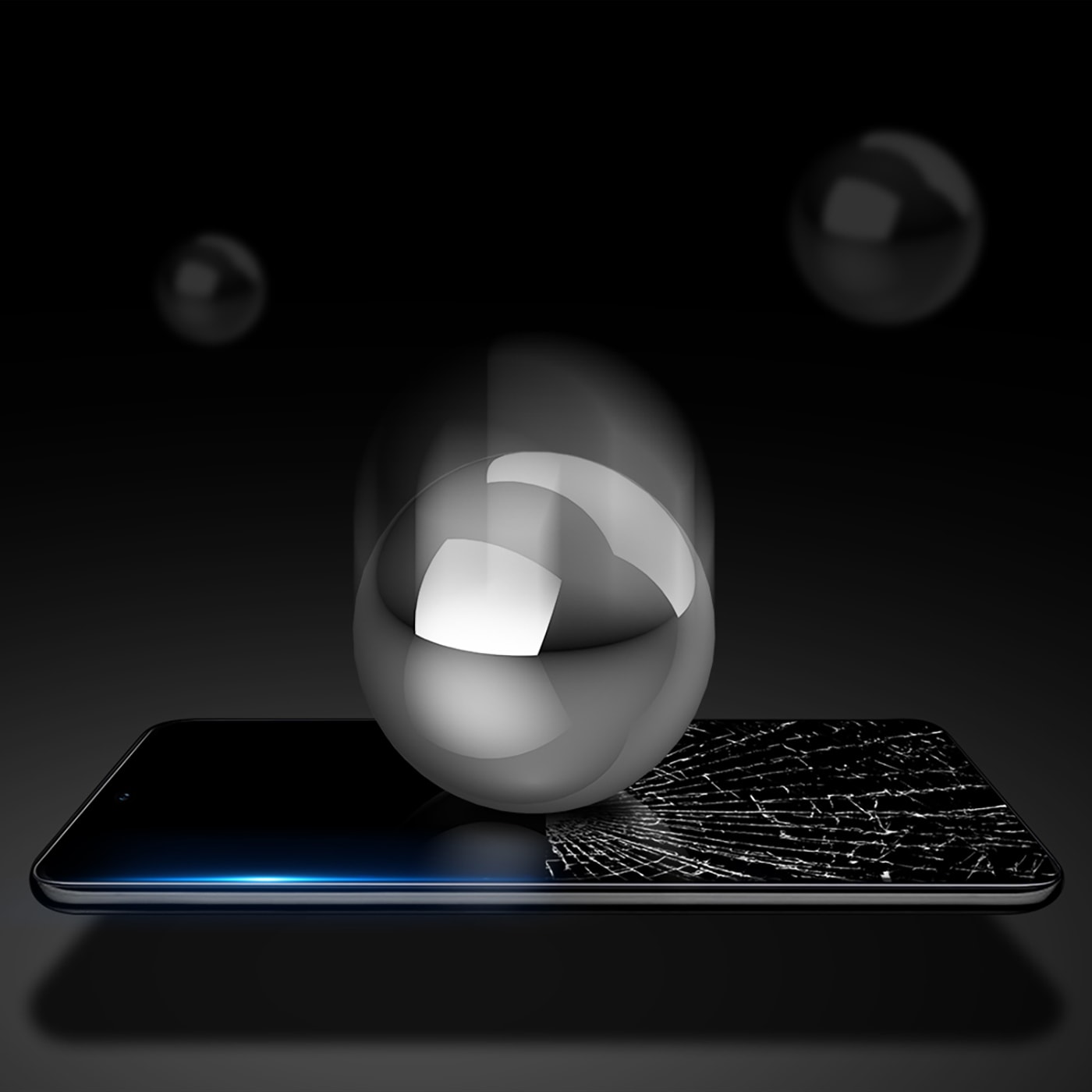 Dux Ducis Curved Glass Hærdet glas til Honor 60 Pro med en sort ramme