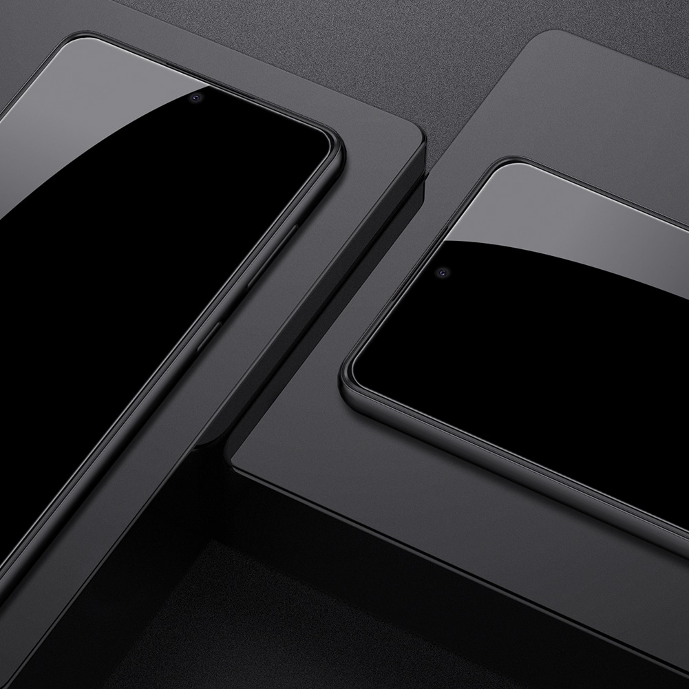 Nillkin CP+PRO ultratyndt hærdet fuldskærmsglas med 0,2 mm ramme 9H Samsung Galaxy A73 sort