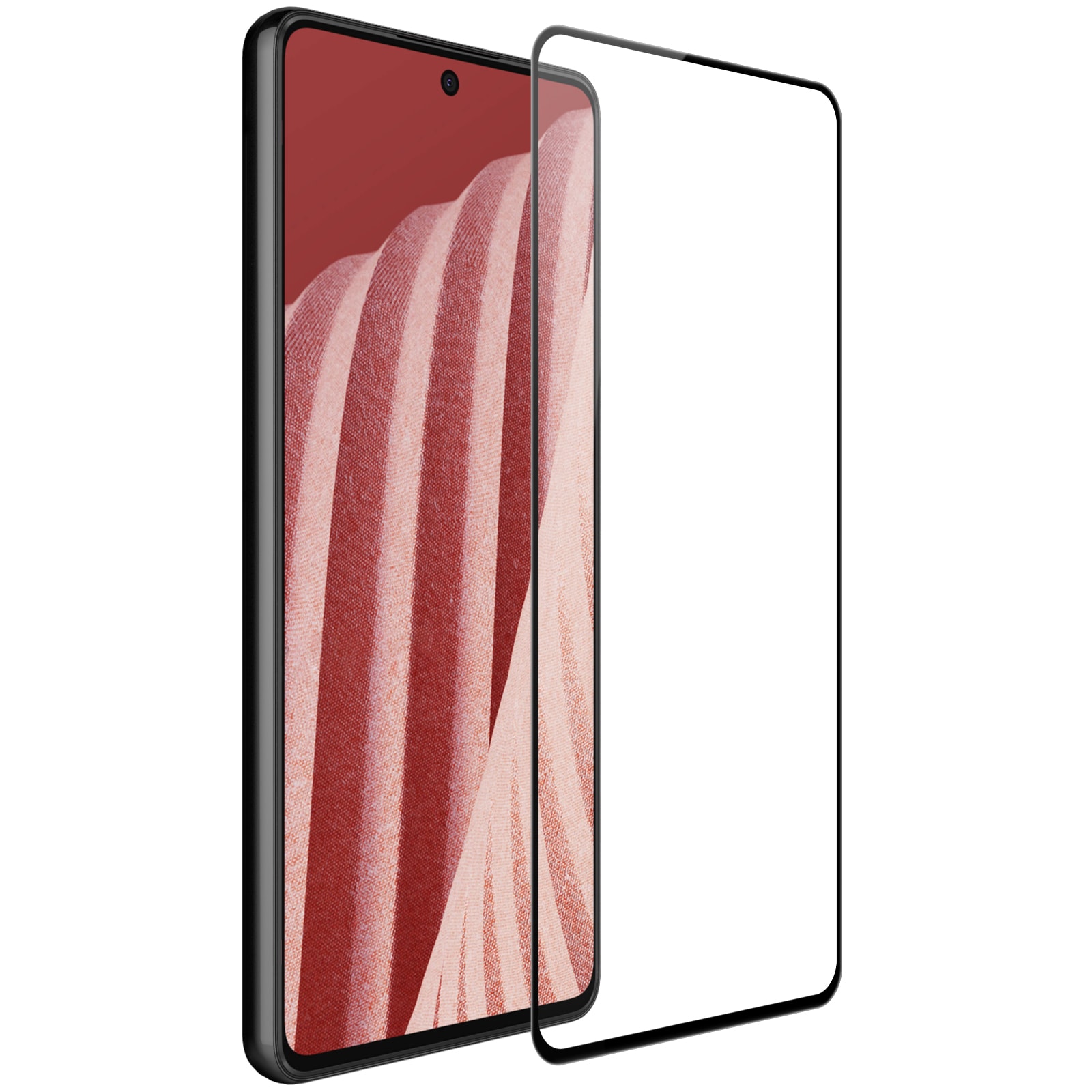 Nillkin CP+PRO ultratyndt hærdet fuldskærmsglas med 0,2 mm ramme 9H Samsung Galaxy A73 sort