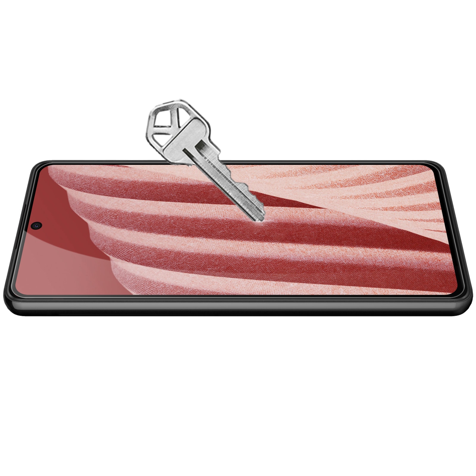 Nillkin CP+PRO ultratyndt hærdet fuldskærmsglas med 0,2 mm ramme 9H Samsung Galaxy A73 sort