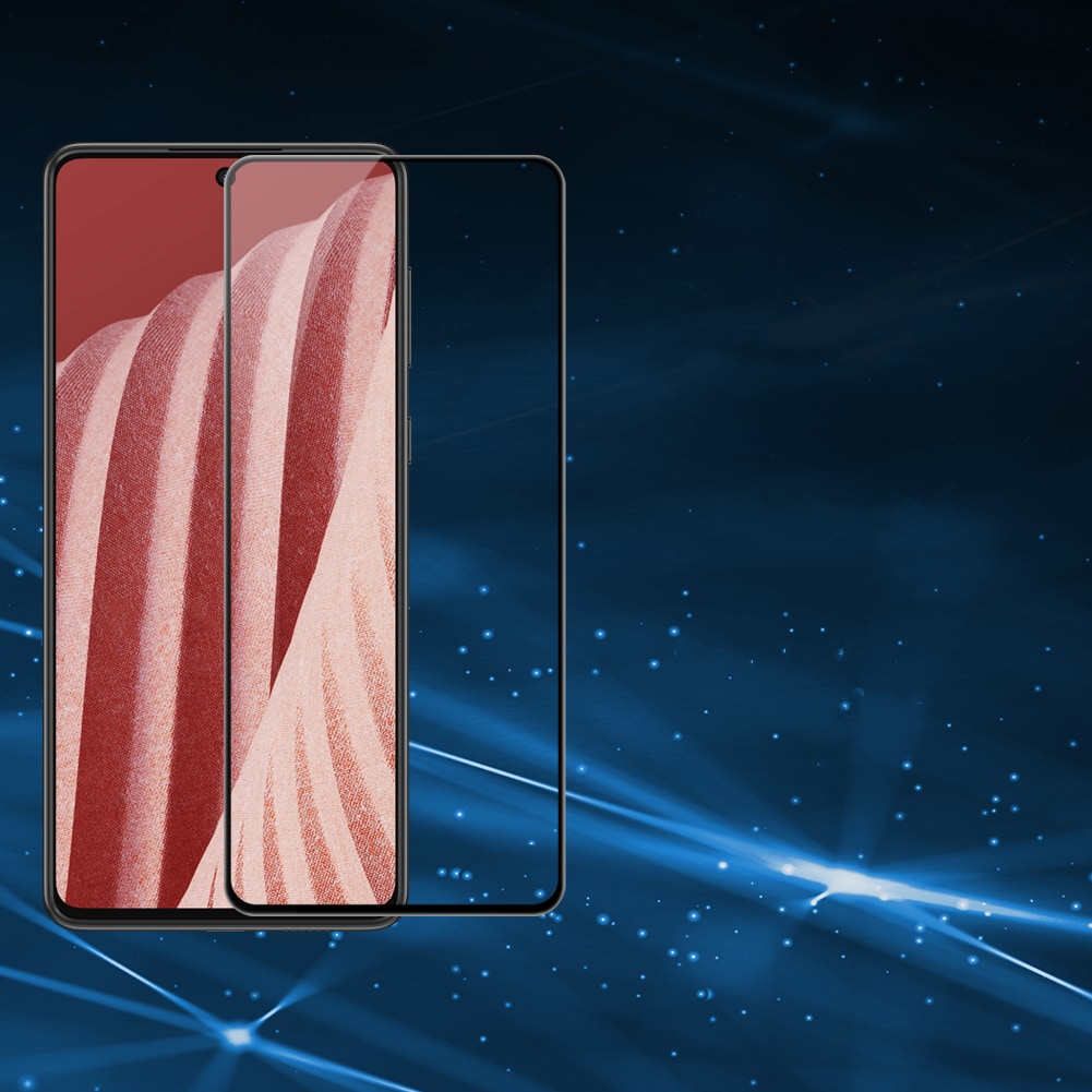 Nillkin CP+PRO ultratyndt hærdet fuldskærmsglas med 0,2 mm ramme 9H Samsung Galaxy A73 sort