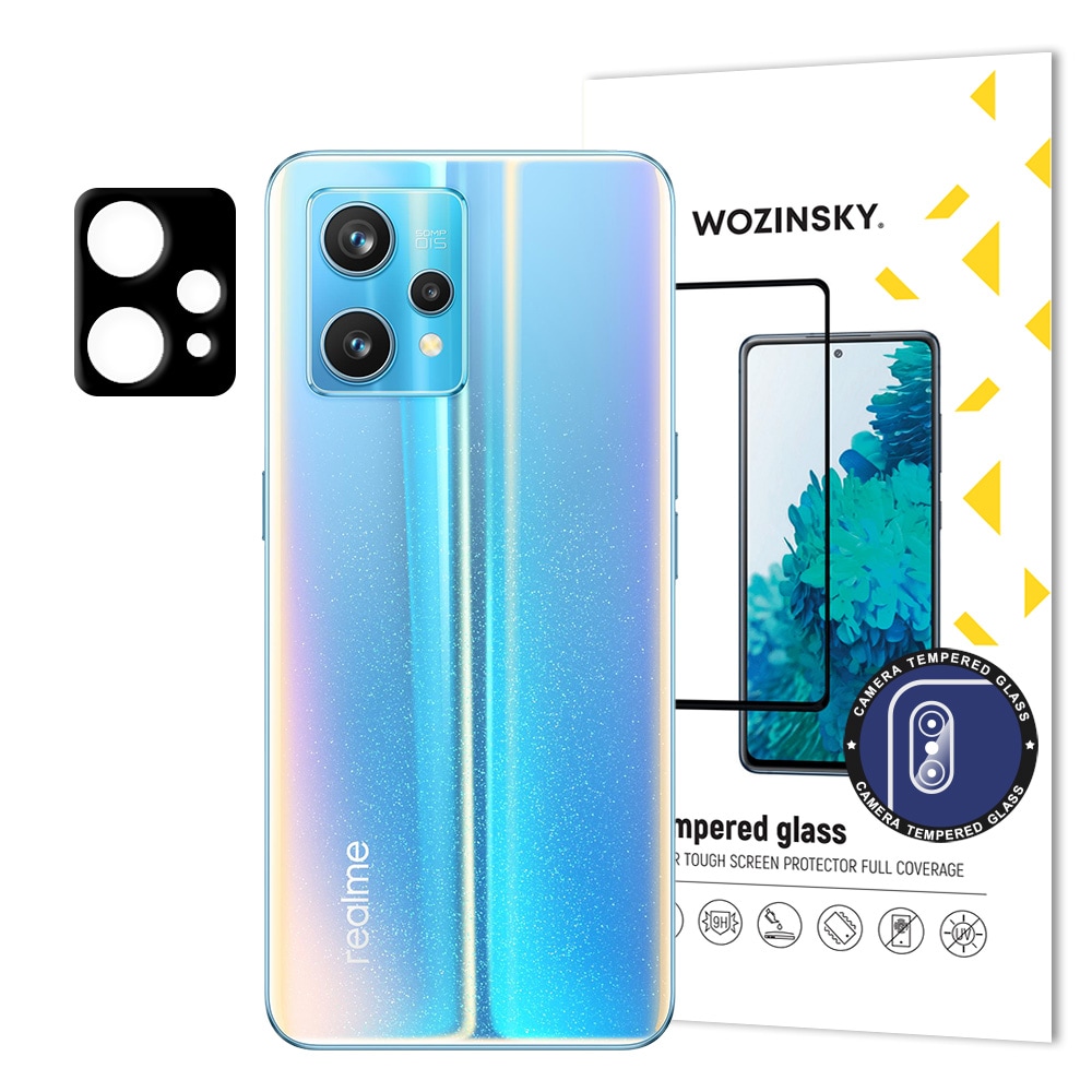Wozinsky Fuldt kameraglas 9H Fuldt kamerahærdet glas til Realme 9 Pro