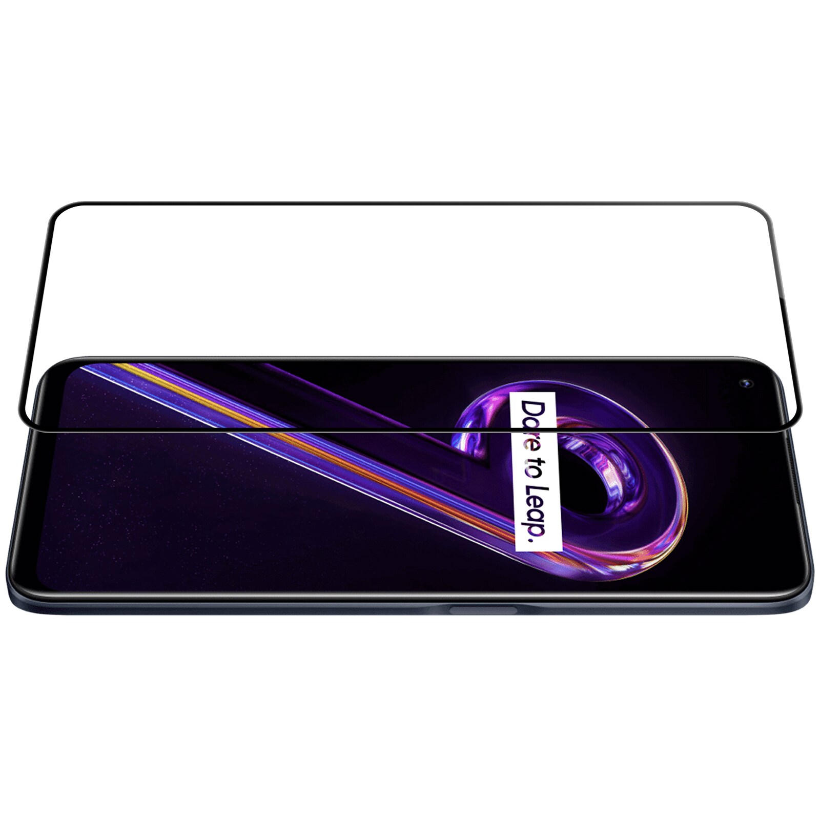 Nillkin CP+PRO ultratyndt hærdet fuldskærmsglas med 0,2 mm ramme 9H Realme 9 Pro sort