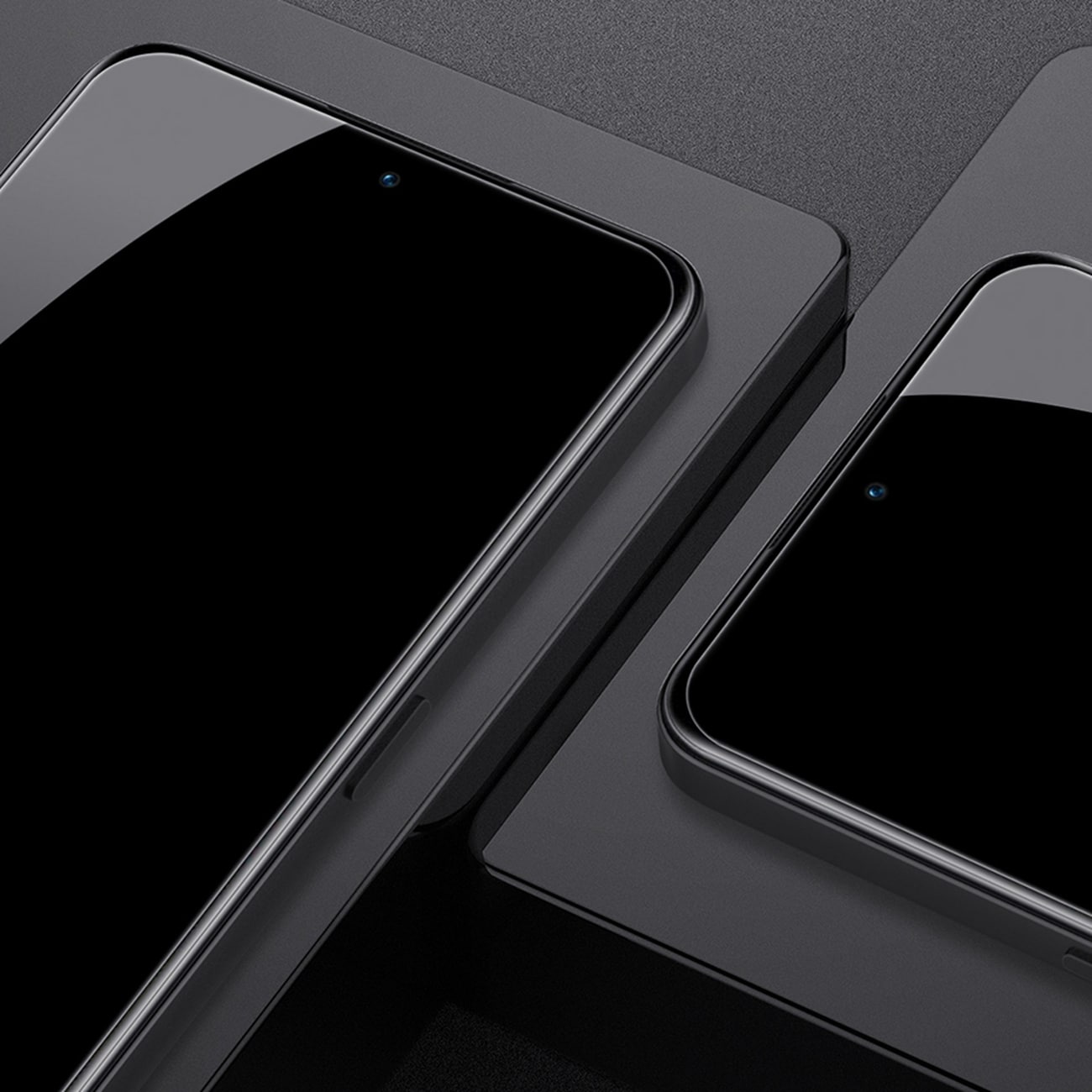 Nillkin CP+PRO ultratyndt hærdet glas til hele skærmen med en 0,2 mm ramme 9H OnePlus Ace sort