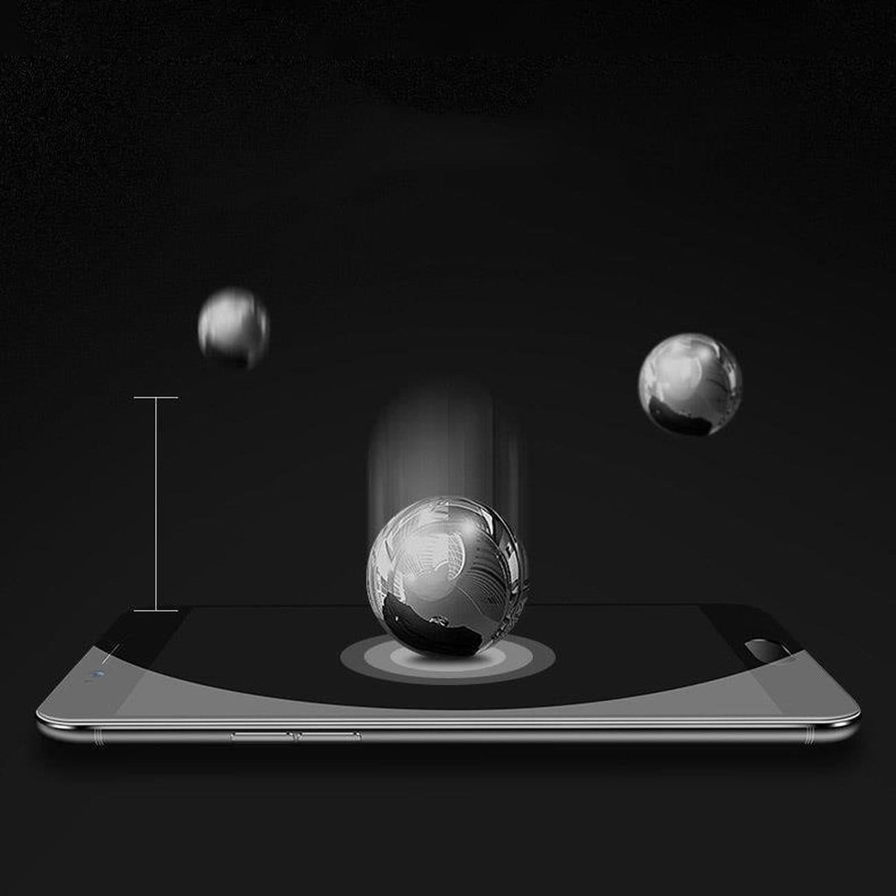 Hærdet glas 9H Hærdet glas Realme GT Neo 3 (emballage - kuvert)