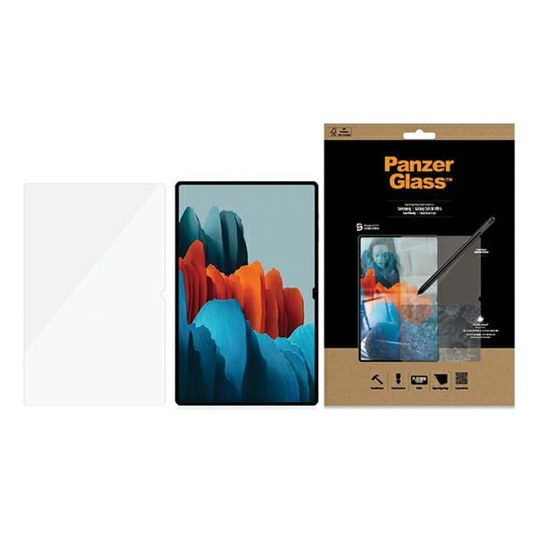 PanzerGlass E2E Super+ hærdet glas til Samsung Galaxy Tab S8 Ultra